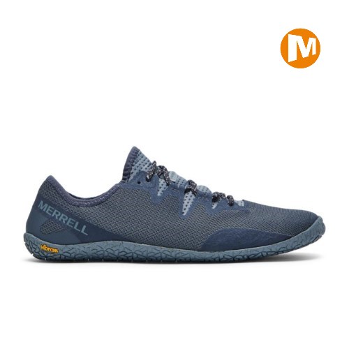 Merrell Vapor Glove 5 Laufschuhe Herren Grau [DE-YXKIL]